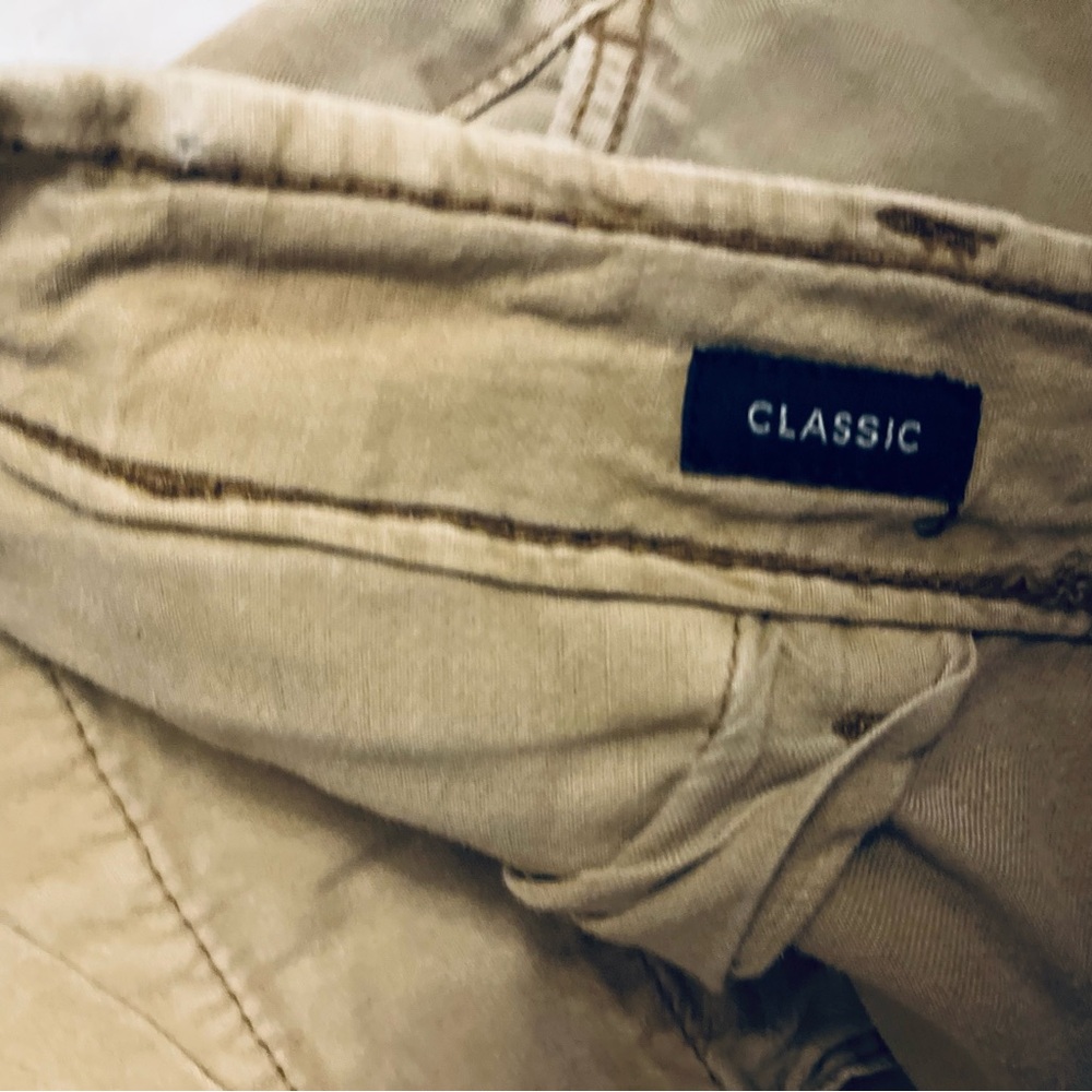 American Eagle outfitters men’s khaki shorts size 30 - Picture 3 of 8